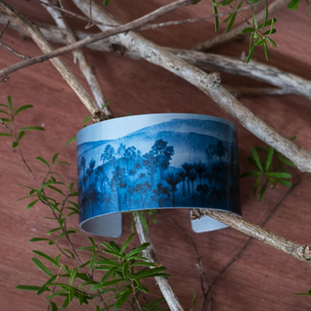 Alum Cuff Forest Azure