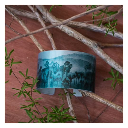 Alum Cuff Forest Teal