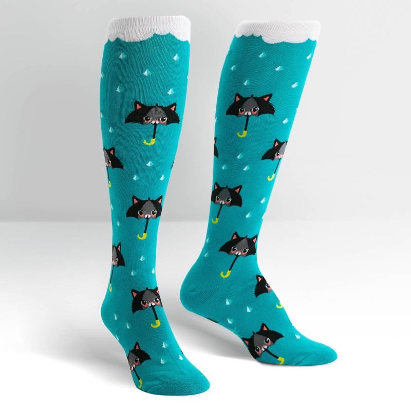 Female Knee High Chance of Cats - Sock It To Me at The Vault NZ - OSNZ