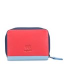 Zip Round Fan Card Holder Royal