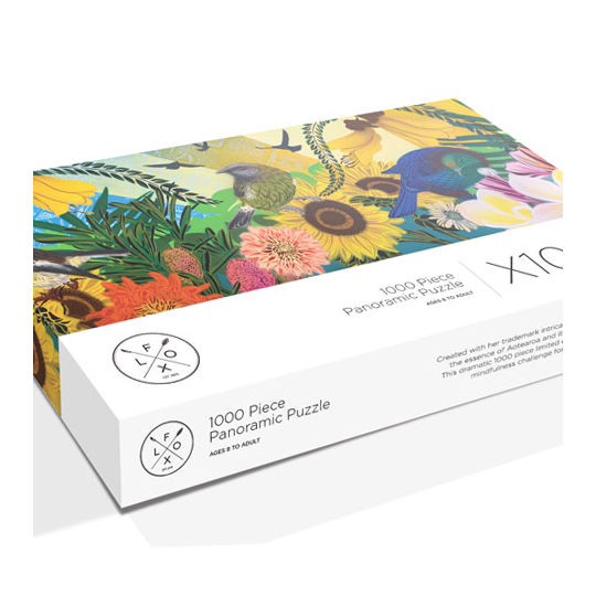 Flox 1000 Piece Kowhai Puzzle 34x96cm