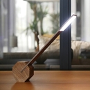 Octagon One Walnut Desk Light