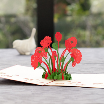 Poppy Creative Pop Up Card