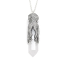 Octopus Laser Necklace Quartz Crystal   