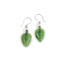 Pohutukawa Leaf Earrings Pounamu