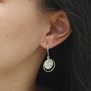 Roundabout Earrings Silver