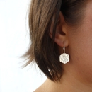 Dimple Earrings Silver