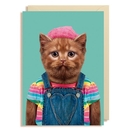 Gift Card Blank British Shorthair Cat 