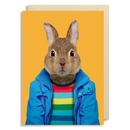 Gift Card Blank European Rabbit 