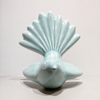 Ceramic Fantail Wall Art Turquoise Green Nz - Sculptural Wall Art Nz Ceramic Fantail Wall Art Turquoise Green Nz - Sculptural Wall Art Nz