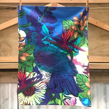 Flox Kereru Tea Towel 