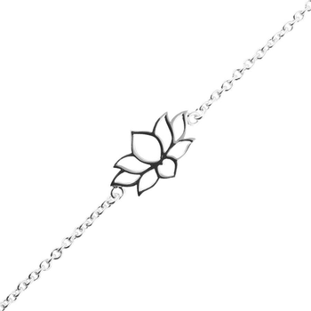 Dainty Lotus Bracelet