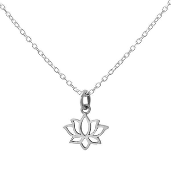 Dainty Lotus Necklace