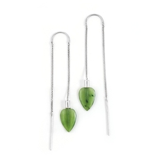 Airborne Earrings Pounamu-jewellery-The Vault