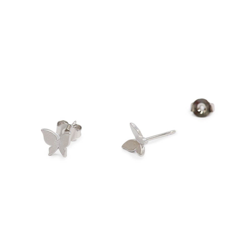 Sterling Silver Propeller Stud Earrings — Designs By S&R