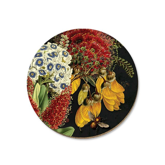 Rata & Kowhai Coaster Single