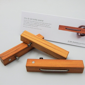 The Rimu & Nail Bottle Opener