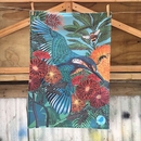 Flox Kingfisher Kotare Tea Towel No2
