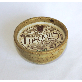 Rugged Shave Soap in Ceramic Bowl