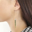 Slipstream Earrings Pounamu