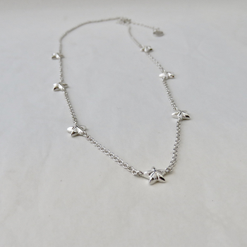 Seven Stars Necklace Silver