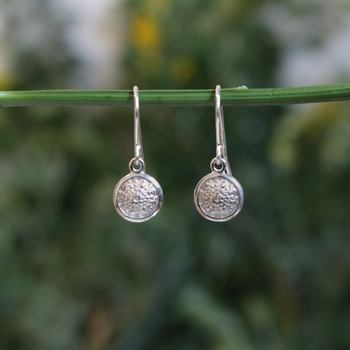 Kina Earrings Swing Hook Silver