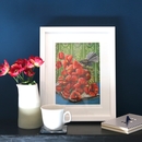 Wahine Mana A4 Framed Print