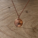 Copper Two Cent Locket 
