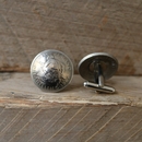 One Shilling Cufflinks Silver