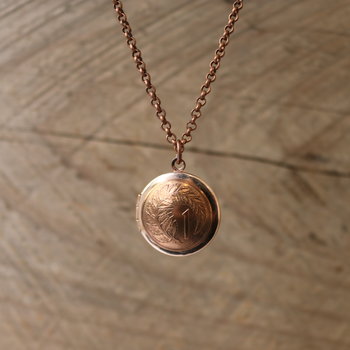 Copper One Cent Locket 