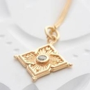 Nova Necklace Gold Plate