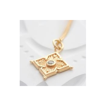 Nova Necklace Gold Plate