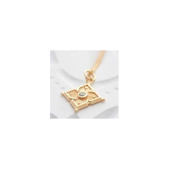 Nova Necklace Gold Plate