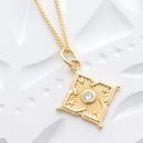 Nova Necklace Gold Plate