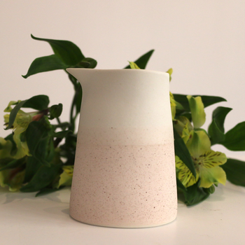 Small Jug Speckled Marshmallow