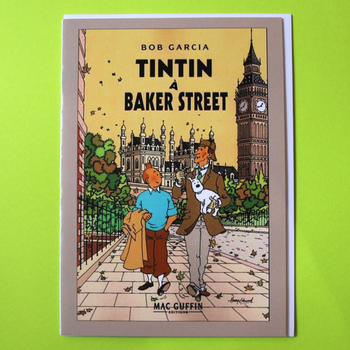 Tintin Baker Street Card