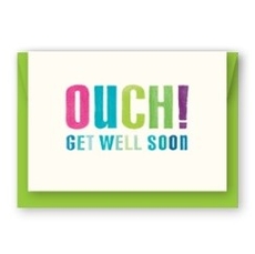 Ouch! Get Well Soon Card-cards-The Vault