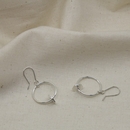 Suspend Earrings Silver