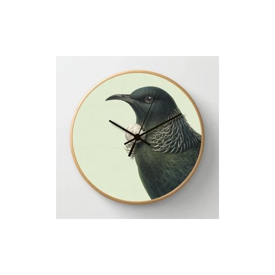 Hushed Green Tui Clock