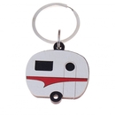 Keeper Keyring Caravan Red