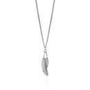 Duo Miromiro Feather Pendant Silver