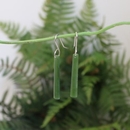 Pounamu Earrings Stg Silver Small