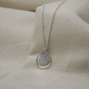 Dewdrop Necklace Sterling Silver