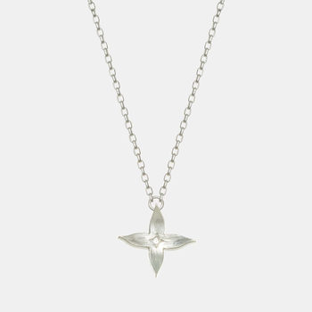 Jasmine Chain Necklace Silver