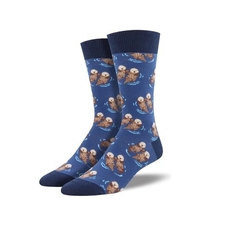 Men's Socks Significant Otter Blue-artists-and-brands-The Vault