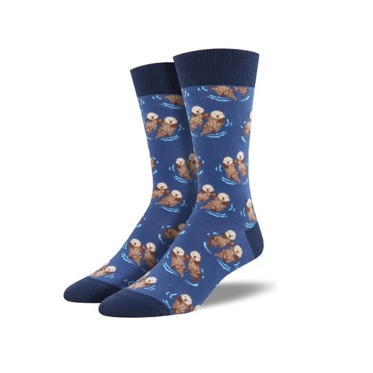 Men's Socks Significant Otter Blue
