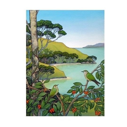 Arrival of the Shining Cuckoos Card