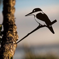 Metalbird Steel Kotare Kingfisher-artists-and-brands-The Vault