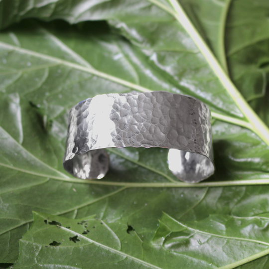 Beaten Cuff Silver