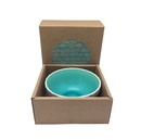 Kowhai Turquoise Crackle 12cm Bowl